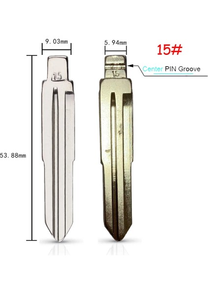 NO.100 Tarzı Keyyou Hyundai Tucson Accent Getz Matri Sonata Santa Fe Kia HYN14RFH Kd Flip Key Blade 08#15#28#29#36#50#97#33#34# (Yurt Dışından) modelleri