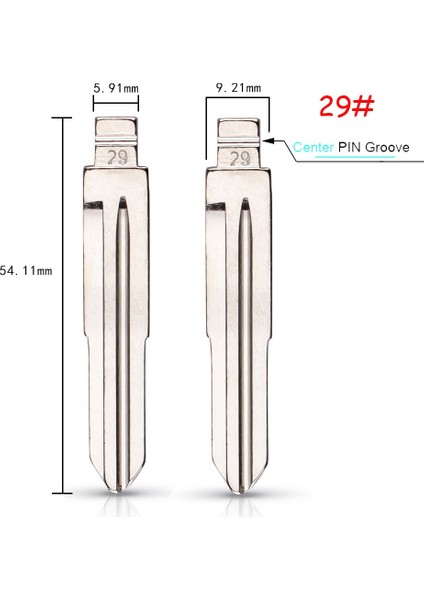 NO.100 Tarzı Keyyou Hyundai Tucson Accent Getz Matri Sonata Santa Fe Kia HYN14RFH Kd Flip Key Blade 08#15#28#29#36#50#97#33#34# (Yurt Dışından) indirimleri