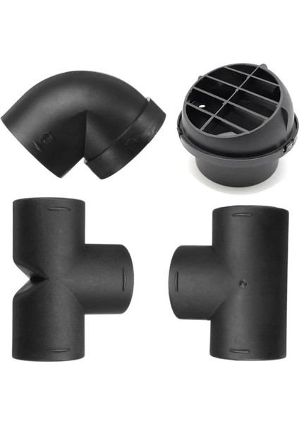 42 mm Stil Hava Firar Kanalı T L Parça Dirsek Boru Çıkışı Egzoz Konnektörü Marangoz Webasto Eberspaecher Dizel Park Isıtıcı Aksesuar (Yurt Dışından)