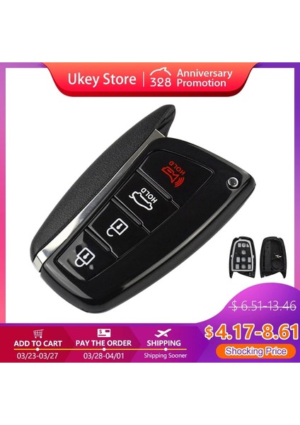 4b Anahtar Kabuk Stili Okeytech Yedek Oto Anahtar Kabuk 4 Düğmeler Hyundai Geneanta Fe Equus Azera Uzaktan Kumanda Parçaları Için Fit (Yurt Dışından) fiyatları