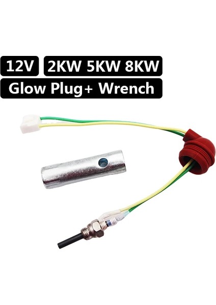 12V Montaj Stili 2kw 5kw 8kw Çin Park Isıtıcı Kızdırma Bujisi Ceram + Anahtarı Doğrudan Fabrikadan Eberspacher Webasto ile Benzer (Yurt Dışından)