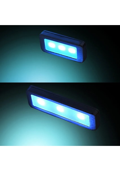 Mavi 4 Adet Kol Dayama Iç Kapı Kolu Aydınlatma Araba Styling LED Araba Iç Kase Işık Evrensel Oto Atmosfer Lambası Dekoratif Işıklar (Yurt Dışından) fırsatları