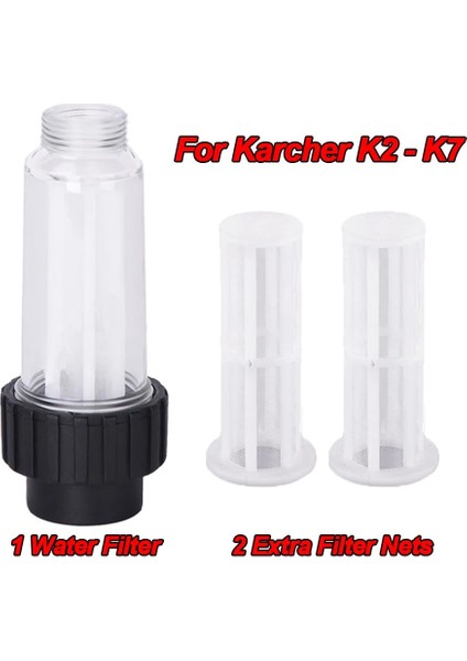 Kahverengi Tarzı Karcher Için Yüksek Basınçlı Yıkama Su Filtresi K2 K3 K4 K5 K6 K7 G '' Nilfisk Için Lavor Için 2 Filtre Çekirdekli Su Filtreleri (Yurt Dışından)