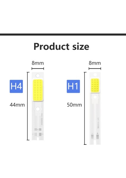 H7 H11 9005 9006 Stili Lslight LED Cob V Araba Far Ampülleri H1 H3 H4 H7 H Cob Işık Kaynağı Beyaz Değiştirin C6 Için (Yurt Dışından)