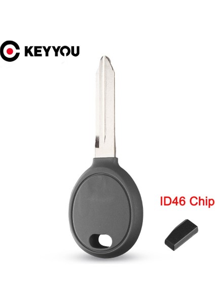 Anahtarlık Tarzı Dodge Için Chrysler Için Jeep Wrangler Transponder Için Araba Anahtarı Shell Case Wit (Yurt Dışından)