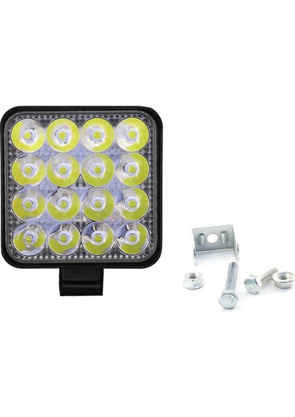 2 Adet Tarzı 48W LED Çalışma Işığı Kare 12V 24V Off Road Sel Spot Lambası Araba Kamyon Suv Su Geçirmez Toz Geçirmez Çalışma Lambası Araba Aksesuarları (Yurt Dışından) modelleri