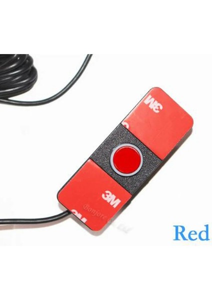 Kırmızı Oowlıvee Parktronic Orijinal Düz Otopark Sensörü 4 Araba Sensörleri Geri Alarm Buzzer 12V Video Sistemi Siyah Beyaz Kırmızı (Yurt Dışından)