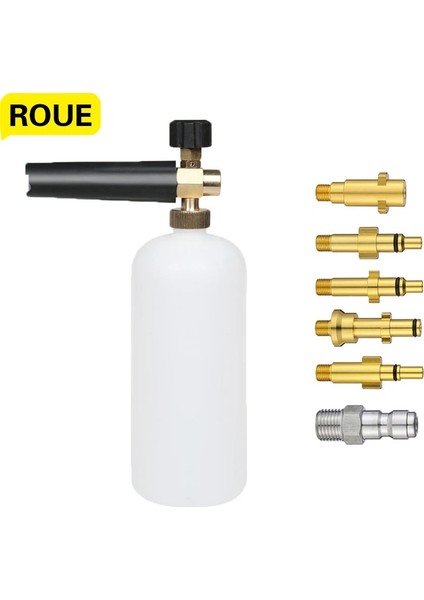 Altın Tarzı Roue Kar Köpük Tornador Cannon Püskürtücü Ajan Jeneratör Karcher Parkside Stanley Jet Yıkayıcı Yüksek Basınçlı Aksesuar Araba Yıkama (Yurt Dışından) fiyatları