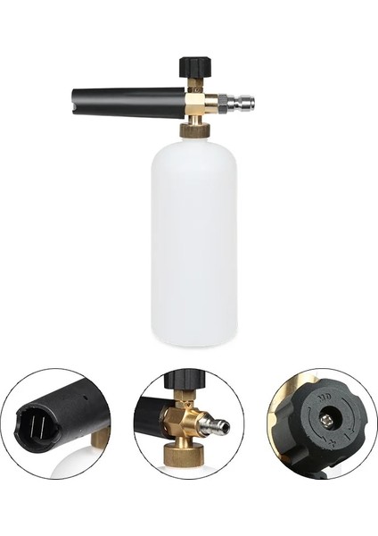 Altın Tarzı Roue Kar Köpük Tornador Cannon Püskürtücü Ajan Jeneratör Karcher Parkside Stanley Jet Yıkayıcı Yüksek Basınçlı Aksesuar Araba Yıkama (Yurt Dışından) modelleri