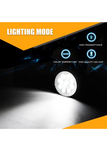 5d 1 Adet Taşkın Işın Stili Co Işık 5d 4. Offroad 27W LED Işık Çubuğu Spot Projektör Niva Atv Tekne Suv Için 4WD 4x4 Kamyon Traktör LED Çalışma Işığı 12V 24V (Yurt Dışından) indirimleri