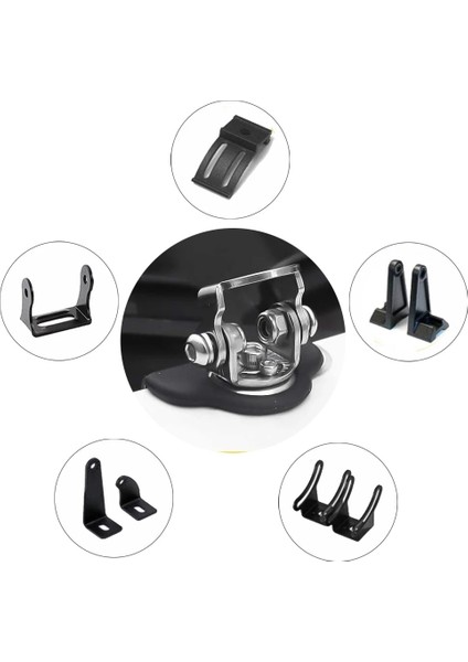 304 Paslanmaz A Tarzı Ar Motor Kaputu Çalışma Işığı Metal Braket Tutucu Evrensel Offroad Suv Motor Kapağı Araba LED Çalışma Işığı Çubuğu Montaj Kelepçesi (Yurt Dışından) modelleri