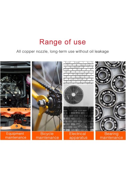 1 Adet Tarzı 250ML Yağlayıcı Gres Tabancaları Ekipmanları Şeffaf Yüksek Basınçlı Pompa Yağlayıcı Yağlama Yağı Kovası Plastik Makine Yağı Potu Genişletilmiş Hortum (Yurt Dışından) indirimleri