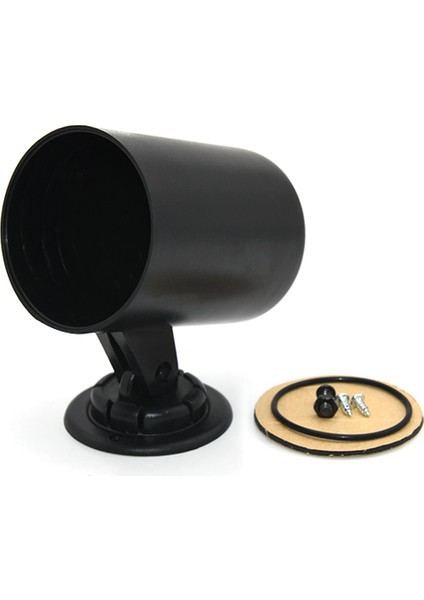 BL0062 Stili Evrensel 12V Oto Araba Duman Len Pointer Boost Ölçer -1~0~2 Bar Turbo Boost Metre Beyaz LED -30~0~30 Psı Takometre (Yurt Dışından)