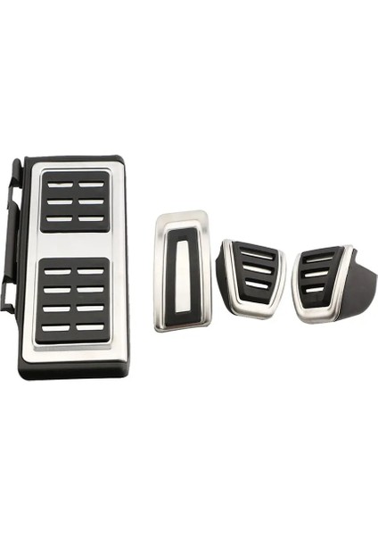 Dinlenme ile mt At mt Araba Pedalı Kapağı Volkswagen Vw Tiguan Mk2 Allspace Gaz Fren Pedalları Ayak Dinlenme Pedleri Carmilla (Yurt Dışından)