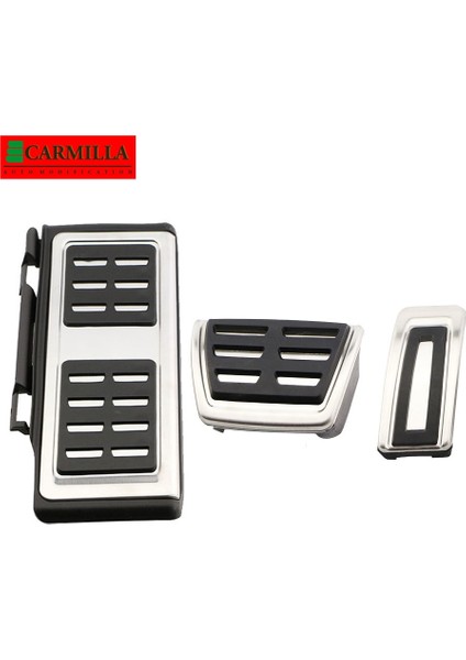Dinlenme ile mt At mt Araba Pedalı Kapağı Volkswagen Vw Tiguan Mk2 Allspace Gaz Fren Pedalları Ayak Dinlenme Pedleri Carmilla (Yurt Dışından)