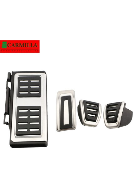 Dinlenme ile mt At mt Araba Pedalı Kapağı Volkswagen Vw Tiguan Mk2 Allspace Gaz Fren Pedalları Ayak Dinlenme Pedleri Carmilla (Yurt Dışından)