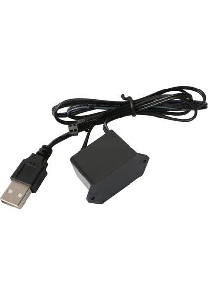 2 Milyon Stili 5V USB Sürücü Otomobil Atmosfer Lambası Araba Iç Aydınlatma LED Şerit Dekorasyon Çelenk Tel Halat Tüp Hattı Esnek Neon Işık USB Sürücü (Yurt Dışından)