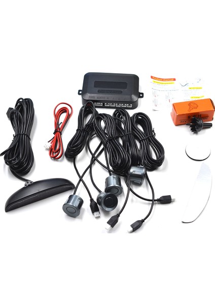 Gri Araba Oto Parktroarking Sensörü 4 Vw Passat Golf Polo Jetta Için Ters Yedekleme Radarı Tiguan Touareg B6 B7 Audi A3 A4 A5 (Yurt Dışından)