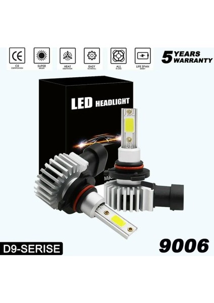 H8 Stili 6000K Soğuk Beyaz Üst Beyaz Araba Far Ampulleri H7 LED H4 H1, H3, H4, H11, H8, Hhb3, Hhbhır2 Hk Için Arayüzü (Yurt Dışından) indirimleri