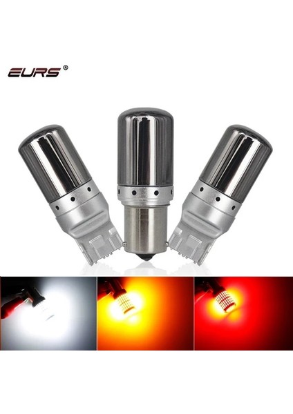 4014 144SMD Stili 4014 45SMD 1 Adet Süper Parlak LED T LED Sinyal Lambası LED Ampul Canbus Fren Lambası H4 H6 LED Sis Lambası Beyaz Amber 12V (Yurt Dışından)