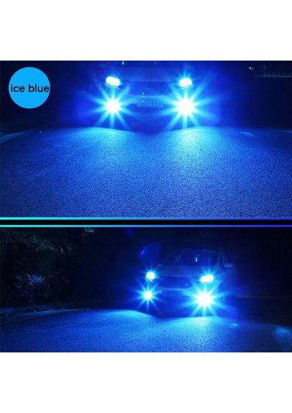 H8 Stili Buz Mavisi 2ADET H8 H11 LED Ampul Hb4 LED Sis Lambasık 12V 24V Beyaz Sarı Yeşil Limon Buz Mavisi Araba Sürüş Işıkları H16 Oto Lambası (Yurt Dışından)