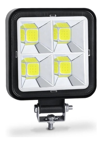 1 Bilgisayar Stili 3 "cob LED Çalışma Işık Çubuğu Offroad 12V 24V Oto Sis Lambası 4x4 LED Traktör Spotlight Kamyon Atv 4 I Worklight 6000K (Yurt Dışından)