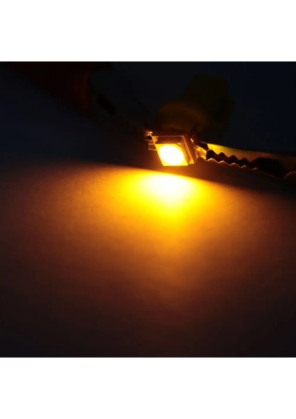 Mavi LED Işık Araba Göstergesi Hız Dash Ampul Pano Gösterge Işığı Kama Iç Lamba B8.5d 509T B LED 1 Smd T5 Lamba (Yurt Dışından)