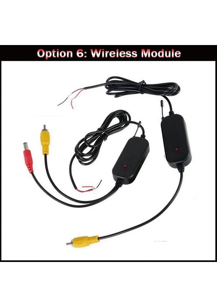 1 Adet Tarzı Kablosuz Modül Koorinwoo Dinamik Yörünge Parktronic Otopark Ters Radar Alarm Sistemi Düz Sensörler Ayna Monitör Dikiz Kamerası (Yurt Dışından)