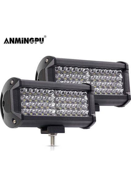 1 Adet 120W LED Bar Stili Anmıngpu 12V 24V 144W Off Road Kamyon Için LED Işık Çubuğu Tekne Niva Lada Jeep 4x4 Atv Spot Sel LED Çalışma Işığı Araba Sürüş Sis Lambası (Yurt Dışından) fiyatları