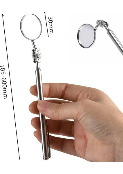 CA432 Stili Işık Aynası ile Muayene Aynası Teleskop Uzatma Araba Açısı Teleskopik Araba Yastık Kavrama Kolu Lens Arabalar Için LED Endoskop (Yurt Dışından) indirimleri