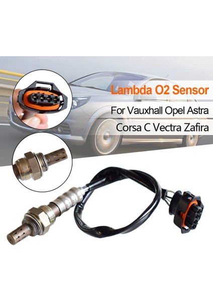 Fabrika O2 Sensörü Lambda Probu Oksijen Sensörü Vauxhall Opel Astra Corsa C Meriva Vectra Zafira Için 5WK (Yurt Dışından)