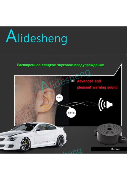 Balık Gözü Araba Radarı ve Arka Görüş Kamerası 3'ü 1 Arada Araba Gece Görüş Radarı Park Sensörü Derecesi IP67 Dvr ile Su Geçirmez Stand (Yurt Dışından)