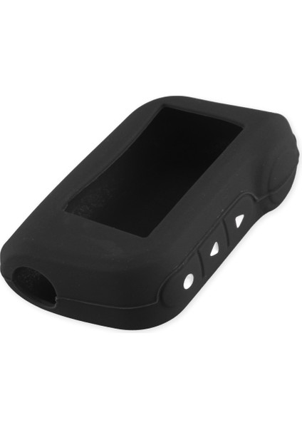 Siyah Stil Keyyou Silikon Oto Anahtar Durum Için Starline A93 A63 Rus Versiyonu Iki Yönlü Araba Alarmı LCD Uzaktan Kumanda Anahtarlık Fob Kapak (Yurt Dışından)