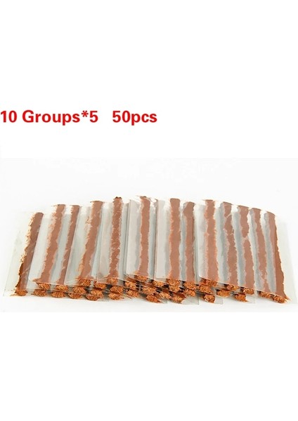50 Adet Tarzı Lastik Tamir Takımı Araba Van Motosiklet Bisiklet Lastik Tamir Aletleri Acil Ağır Hizmet Tubeless Lastik Delinme Tamir Takımı Tak Se (Yurt Dışından)