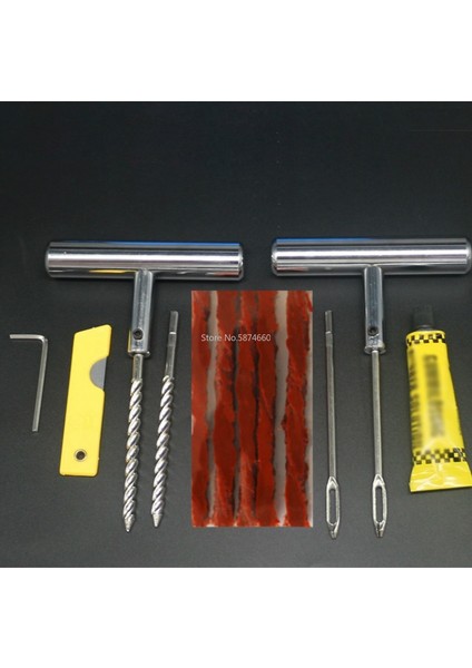50 Adet Tarzı Lastik Tamir Takımı Araba Van Motosiklet Bisiklet Lastik Tamir Aletleri Acil Ağır Hizmet Tubeless Lastik Delinme Tamir Takımı Tak Se (Yurt Dışından) modelleri