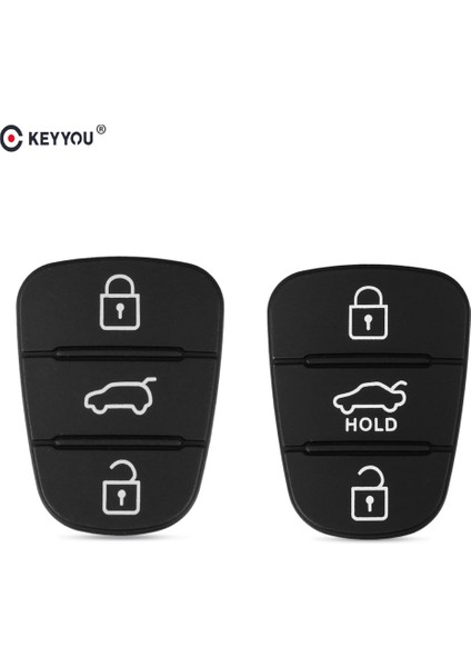 3 Düğme Keyyou Yedek 3 Düğme Lastik Pedi Anahtar Kabuk Hyundai IX35 I30 Accent Kia K2 K5 Rio Flip Uzaktan Araba Anahtarlık Kılıf Kapak (Yurt Dışından) fiyatları