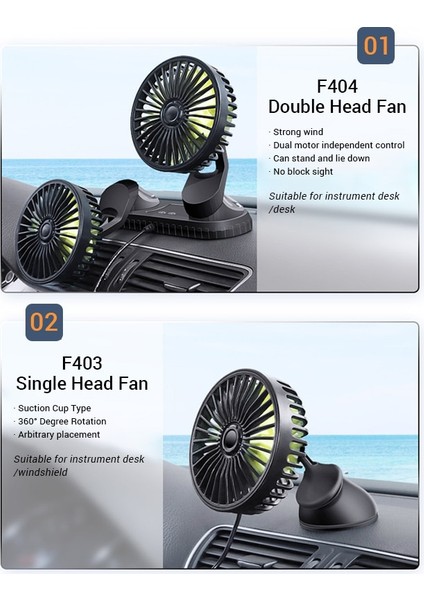 F403 Stili Pano Hava Sirkülasyon Fanları Için USB Araba Fanı Abs Üç Hız Yaz Soğutma Fanı Yüksek Hava Akışı Faummer Accessori (Yurt Dışından) indirimleri