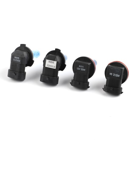 5000K Tarzı 9005 Hb3 55W 1 Adet Halojen Ampul H1 H3 H4 H7 H8 H9 H Hb Hb4 12V 55W 5000K Kuvars Cam Araba Far Lambası (Yurt Dışından) fırsatları