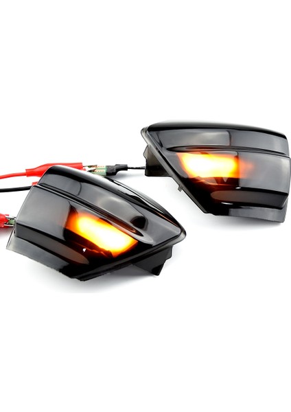 Ford S-Max Kuga-Max Için 2x LED Dinamik Dönüş Sinyali Işık Yan Ayna Sıralı Flaşör Gösterge Lambası (Yurt Dışından)