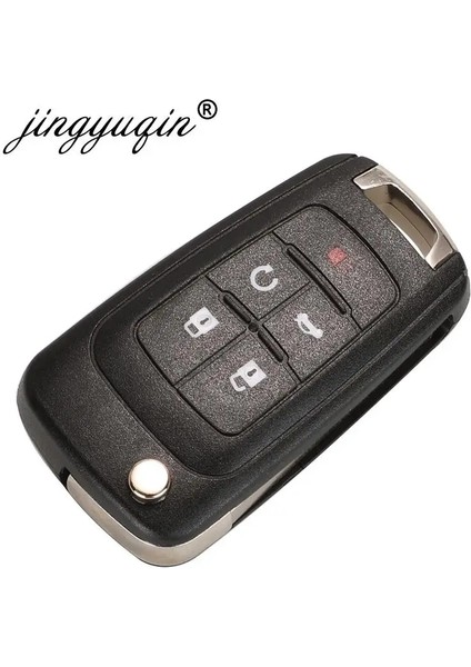 5btn Pcb Stili 315MHZ ID46 Jingyuqin Mhz ID46 PCF7931E Chevrolet Cruze Aveo Epica Lova Camaro Impala Trax Orlando Btn Için Araba Uzaktan Anahtarı (Yurt Dışından) fırsatları