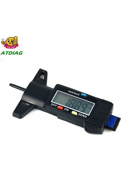 Lastik Izleme Sistemi Dijital Araba Lastiği Lastik Diş Derinliği Ölçer Metre Ölçer Aracı Kaliper Kalınlık Göstergeleri Sırtı Fren Balatası Pabucu (Yurt Dışından)