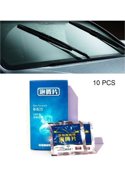 Efervesan Tablet Yıkayıcı Temizleyici Ev Temizlik Malzemeleri Ön Cam Katı Silecek Cam Temizleyici (Yurt Dışından)