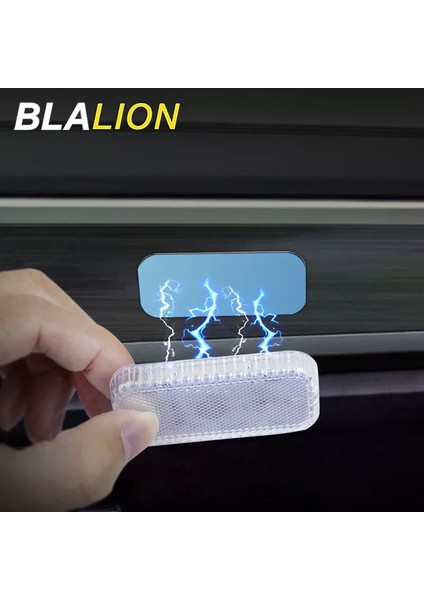 Mavi Aydınlatma 2 Adet Adet Manyetik Araba LED Dokunmatik Işıklar USB Iç Işık Kablosuz Çatı Tavan Okuma Lambaları Kapı Ayak Gövdesi Için Saklama Kutusu (Yurt Dışından) modelleri