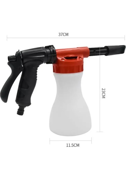Renksiz Stil 800ML Sabun Köpürtücü Kar Köpüğü Lance Köpük Topu Köpük Tabancası Nozulu Araba Temiz Köpük Yıkama Köpük Jeneratörü Karcher Araba Yıkayıcı Için (Yurt Dışından)