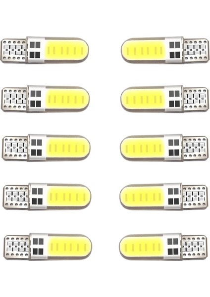 6500K Tarzı 3 Parça Lot Silikon Jel Cob LED Araba Işık 12V T10 W5W Kama Yan Park Okuma Ampul Sinyal Lambası Gümrükleme Kapı Işığı 12 Smd Chi (Yurt Dışından) fırsatları
