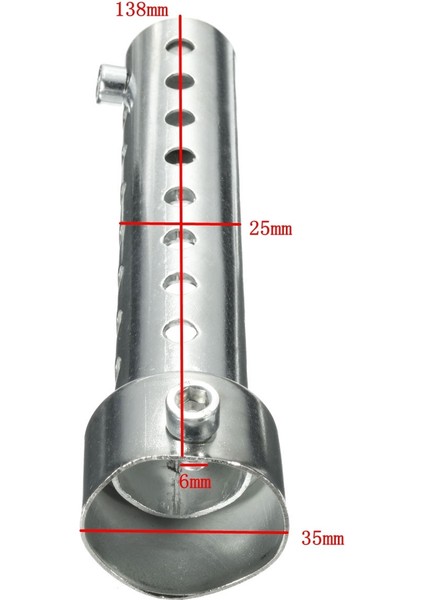 Uzun 35MM Tarzı Motosiklet Can Db Killer Susturucu Gürültü Ses Eliminatör Egzoz Ayarlanabilir Susturucu Susturucu (Yurt Dışından)