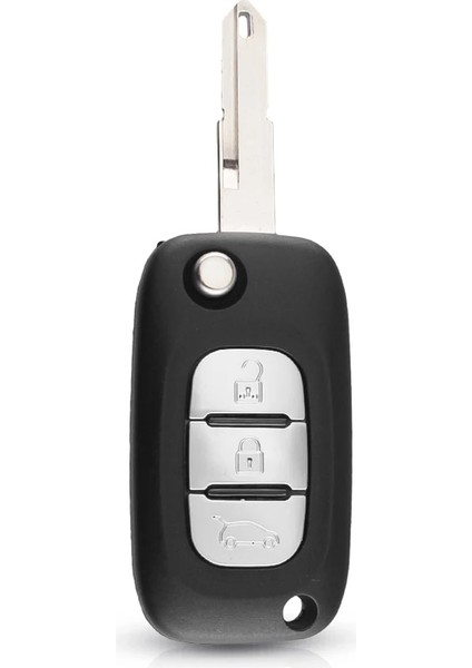 3 Düğme NE72 Stili Keyyou Düğmeler Filp Araba Uzaktan Anahtar Durum Kabuk Renault Fluence Clio Megane Kangoo Modus NE73VA2 Blade ile Otomatik Anahtar (Yurt Dışından)