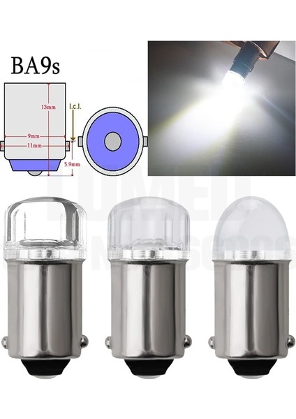 Mor 2 Adet BA9S T4W LED Araba Ampulü T2W T3W H5W Iç Araba LED Plaka Işığı 2 LED Md DC12V (Yurt Dışından) indirimleri