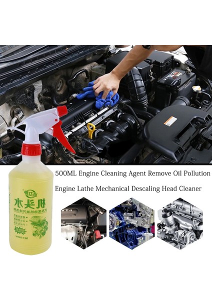 500ML Motor Dış Ajan Püskürtme Motor Bölmesi Temizleyici Ağır Yağı Kaldırır Araba Cam Temizleyici Temizleme Araba Bakımı (Yurt Dışından) fırsatları