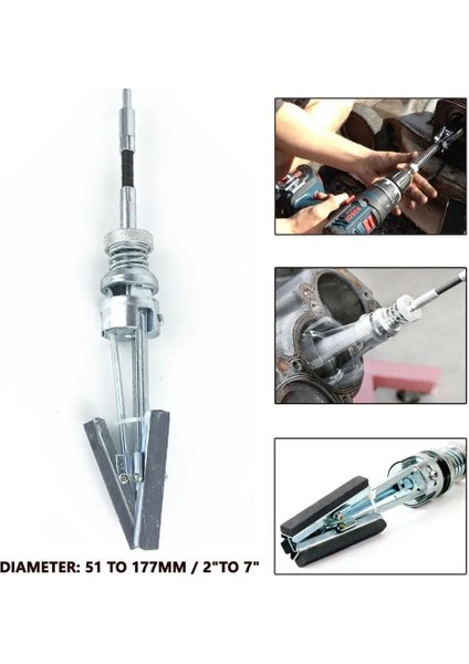 50 Ila 177 mm 3 Inç Stili mm Üç Çeneli Araba Motoru Silindir Içi Bileme Aleti Fren Silindiri Zımpara Iç Çap Taşlama Çelik Esnek Mil Honlama (Yurt Dışından) fırsatları